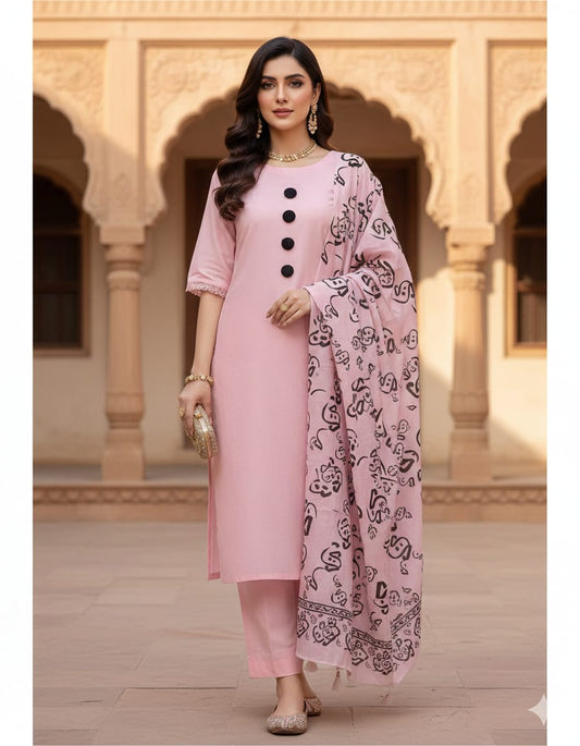 3pc Premium Lawn Summer Dress