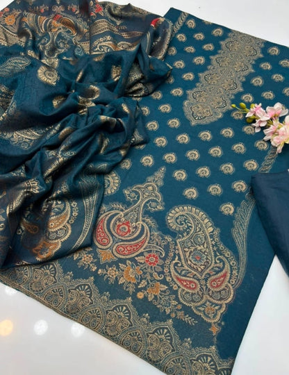 3pc Lawn Jacquard Brosha Dress