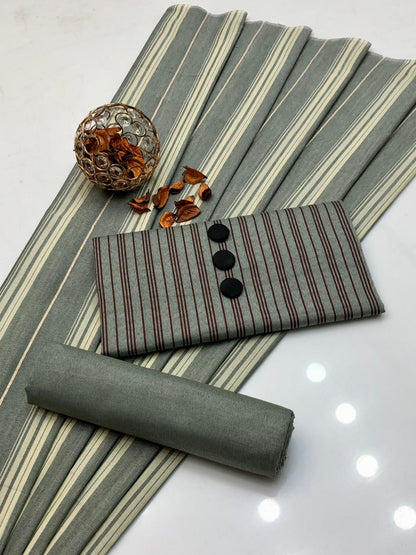 3pc Swiss Lawn Summer Dress