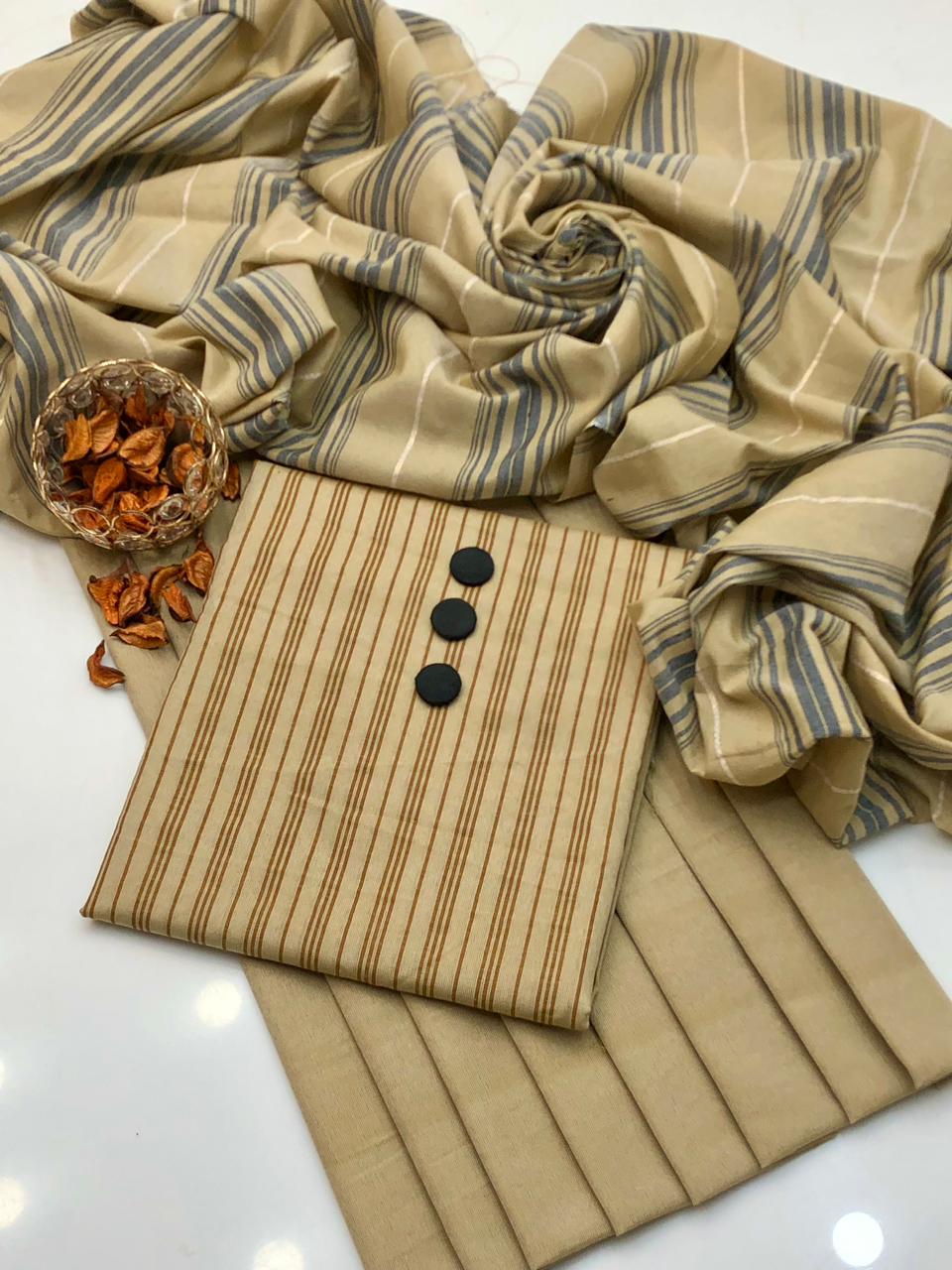 3pc Swiss Lawn Summer Dress